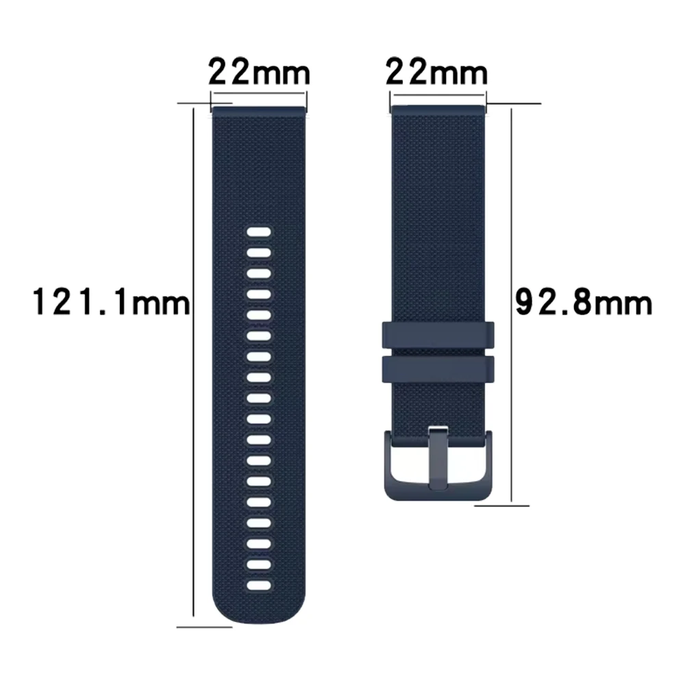 Correa de silicona de 22mm para Xiaomi Watch S4 Sport S3 color 2 Mi Watch pulsera suave Xiaomi Watch S1 Active/S2 42mm 46mm bandas de cinturón - imagen 3