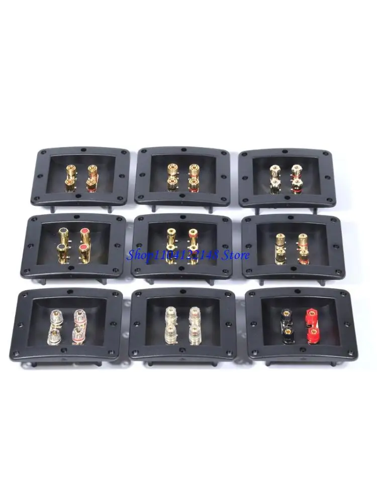 Caja conexiones resistente los audios del ABS P9FA con diseño ignífugo del puerto 4Parallel