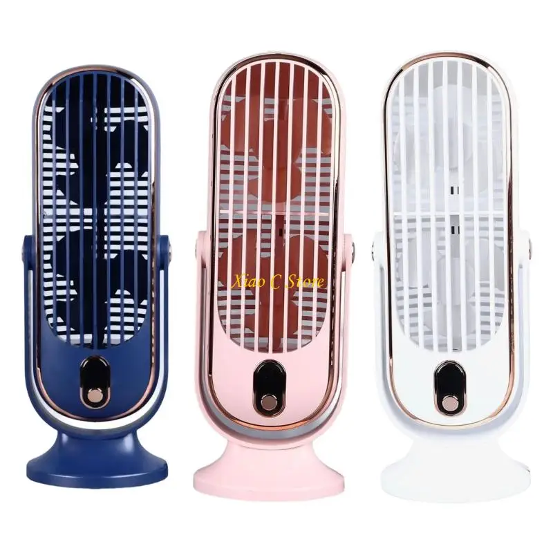 Y1AE Ventilador enfriamiento pequeño para ventilador torre escritorio oficina en casa portátil 5 sin