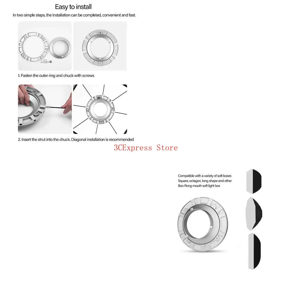 Fotografía profesional Montaje Bowen para cambio equipo flash sin problemas
