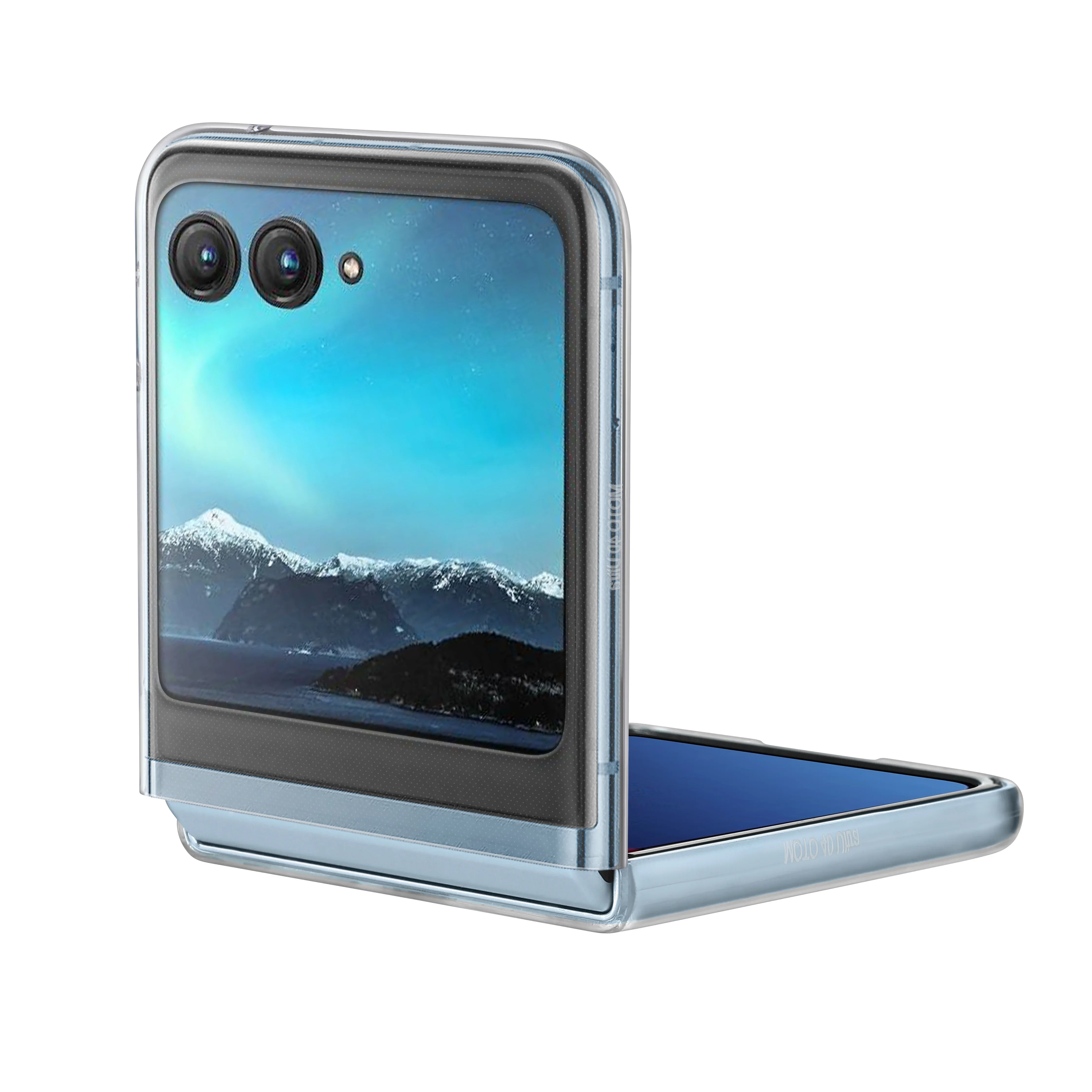 Funda rígida transparente para Motorola Razr 50 40 Ultra Moto Razr Plus 2023, funda protectora para teléfono, Fundas Capa - imagen 5