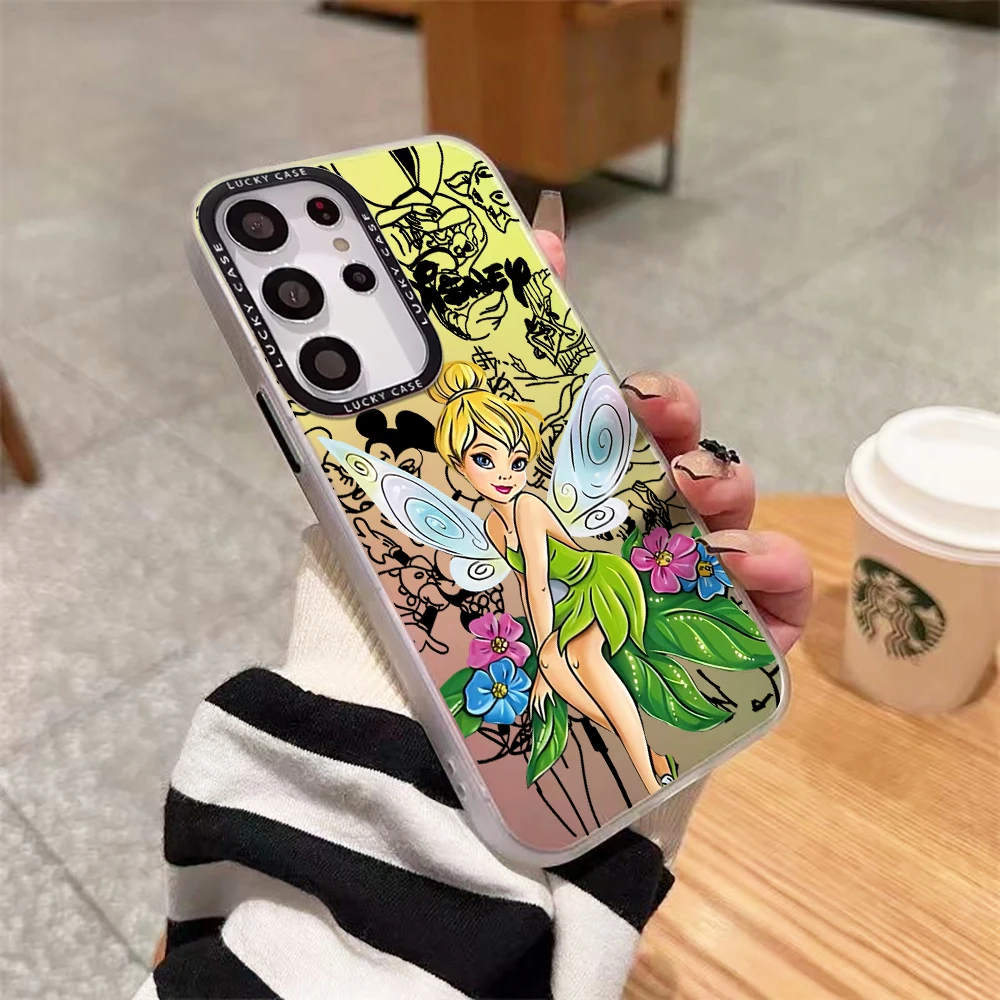 Funda de teléfono de princesa de dibujos animados para Xiaomi Redmi 12C 10 10C 9 9A 9C 9T Note 12 11 10 8 7 Pro K40 A1 5G cubierta de lujo con gradiente mate - imagen 4