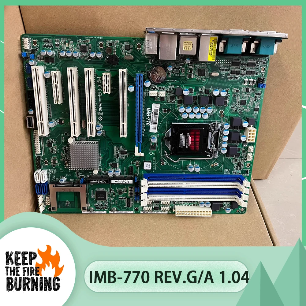 Placa base de control industrial IMB-770 REV.G/A 1.04 - imagen 5