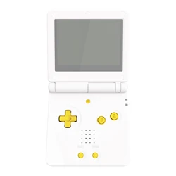 EXtremeRate Botones Gameboy Advance SP Oro Cromado