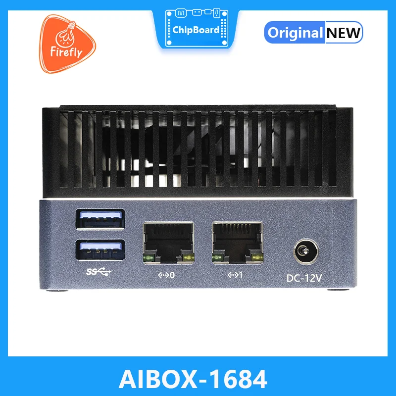 Caja de cálculo AIBOX-1684 17,6 T decodificación de vídeo multicanal de aprendizaje profundo BMNNSDK2 energía de cálculo BM1684