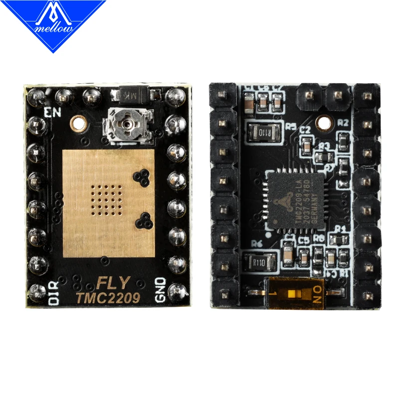 Piezas de impresora 3D suaves DIY Fly TMC2209 controlador de Motor paso a paso StepStick UART 2.8A silencioso para placa Rumba32 FLY-CDY Super 8 E3V2 - imagen 5