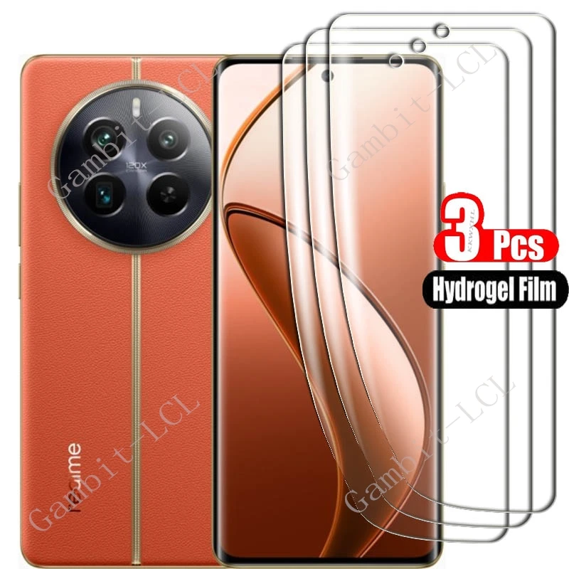 Para Realme 12 Pro + 6,7 "Realme12Pro 12Pro Realme12 Plus hidráulica HD película de hidrogel suave cubierta protectora de pantalla completa - imagen 2
