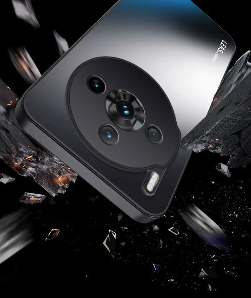 Para ZTE Nubia Z60S Pro funda dura mate con soporte de anillo funda protectora trasera magnética para Nubia z60s Pro carcasa completa - imagen 5