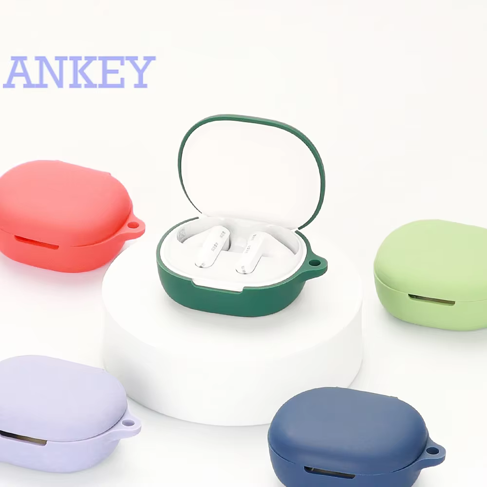 Funda de silicona para Redmi Buds 4 Lite, funda para auriculares TWS, TPU, con gancho - imagen 2