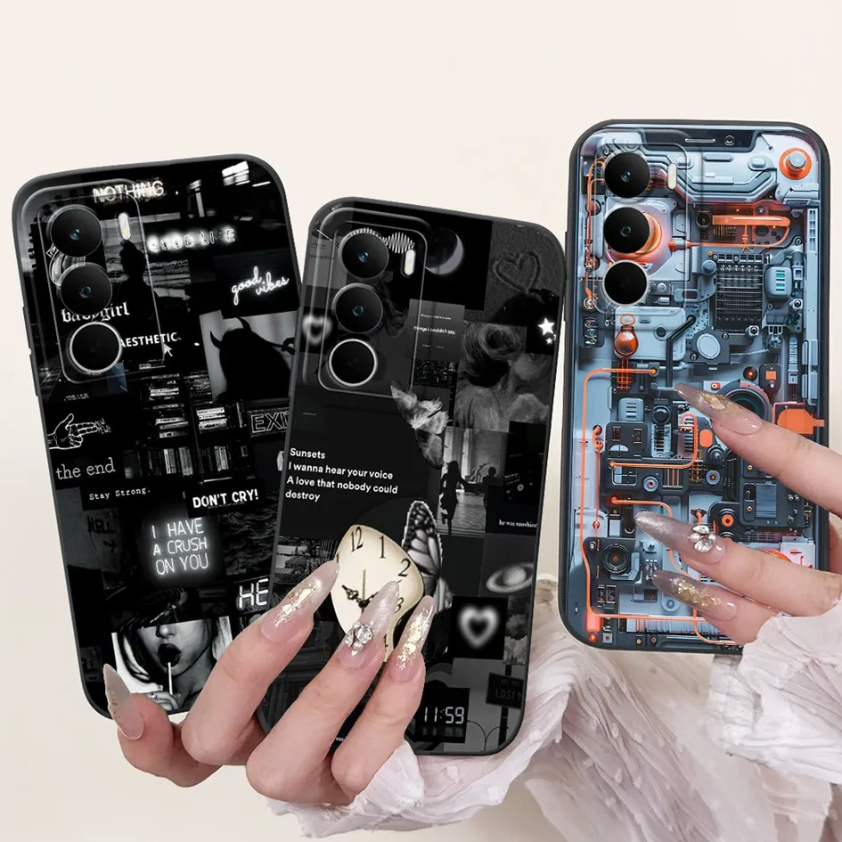OPPO Realme C71 Funda Silicona TPU Flor Espacio Caramelo Antigolpes - imagen 2
