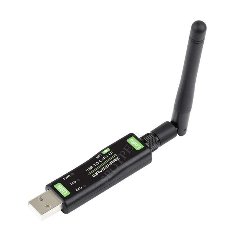 Módulo de transferencia de datos USB a LoRa, basado en SX1262, adecuado para la adquisición de datos en la industria y la agricultura