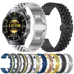 Correa de acero inoxidable para Huawei Watch GT6 GT6 Pro, Correa de Metal de 46mm, Correa de 22mm para Huawei Watch 4 3 3Pro/GT5 4 3 2 46mm/Ultimate