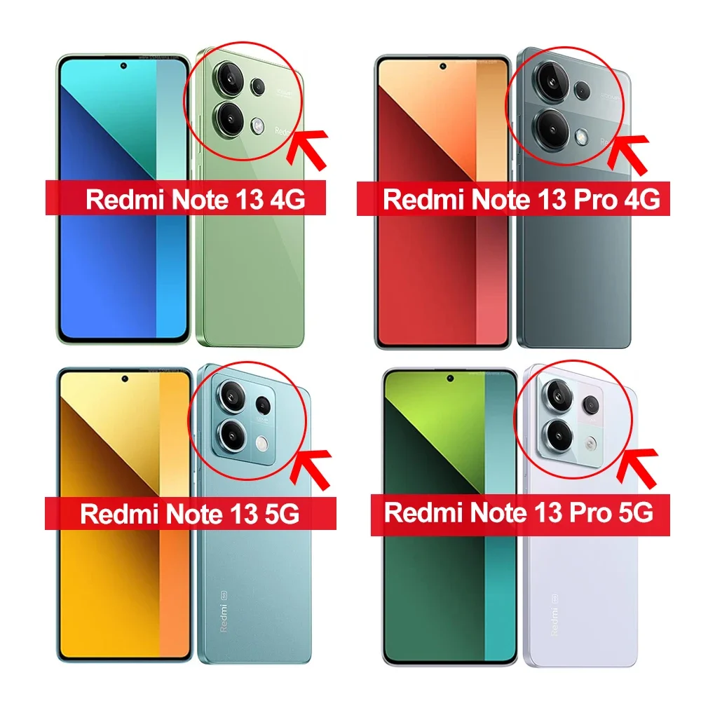 Redmi Note 13 Pro 4G teléfonos en diferentes colores