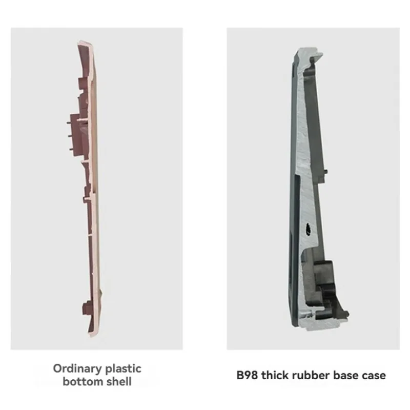 Teclado mecánico multimodo B98, teclado personalizado con Bluetooth 2,4G, inalámbrico RGB, junta de intercambio en caliente, teclados mecánicos para juegos y oficina - imagen 3