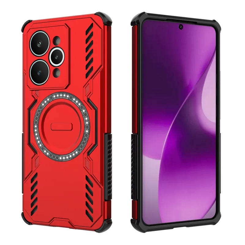 Para Realme 15 Pro funda Realme 15 Pro cubierta disipación de calor carga inalámbrica magnética fundas protectoras de teléfono en Realme 15 Pro - imagen 5