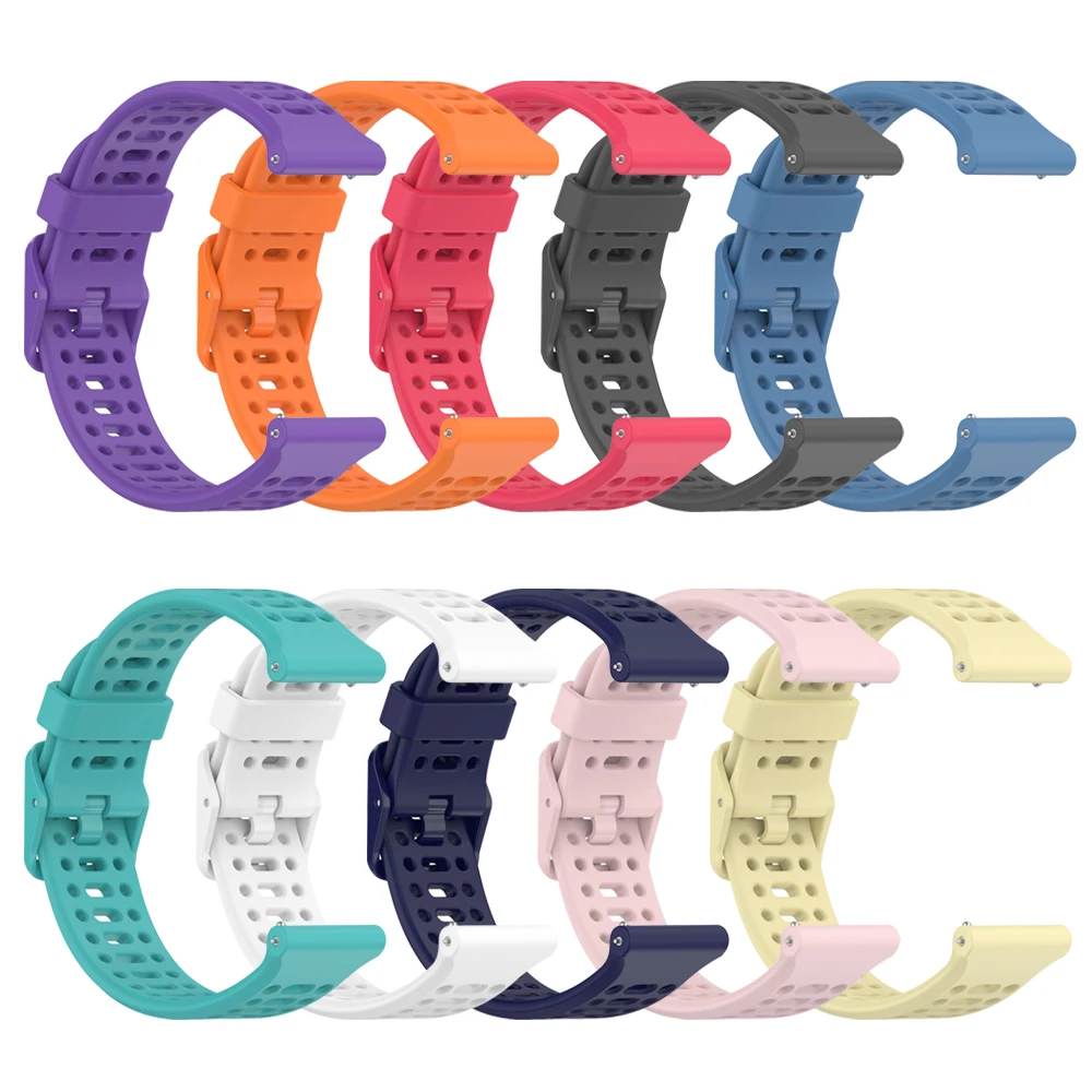 Correa de silicona de 22mm para Xiaomi S4 S3 S1 correa activa Mi Watch 2 Pro/color 2 pulsera deportiva para Redmi Watch 5 correas activas/5 Lite - imagen 2