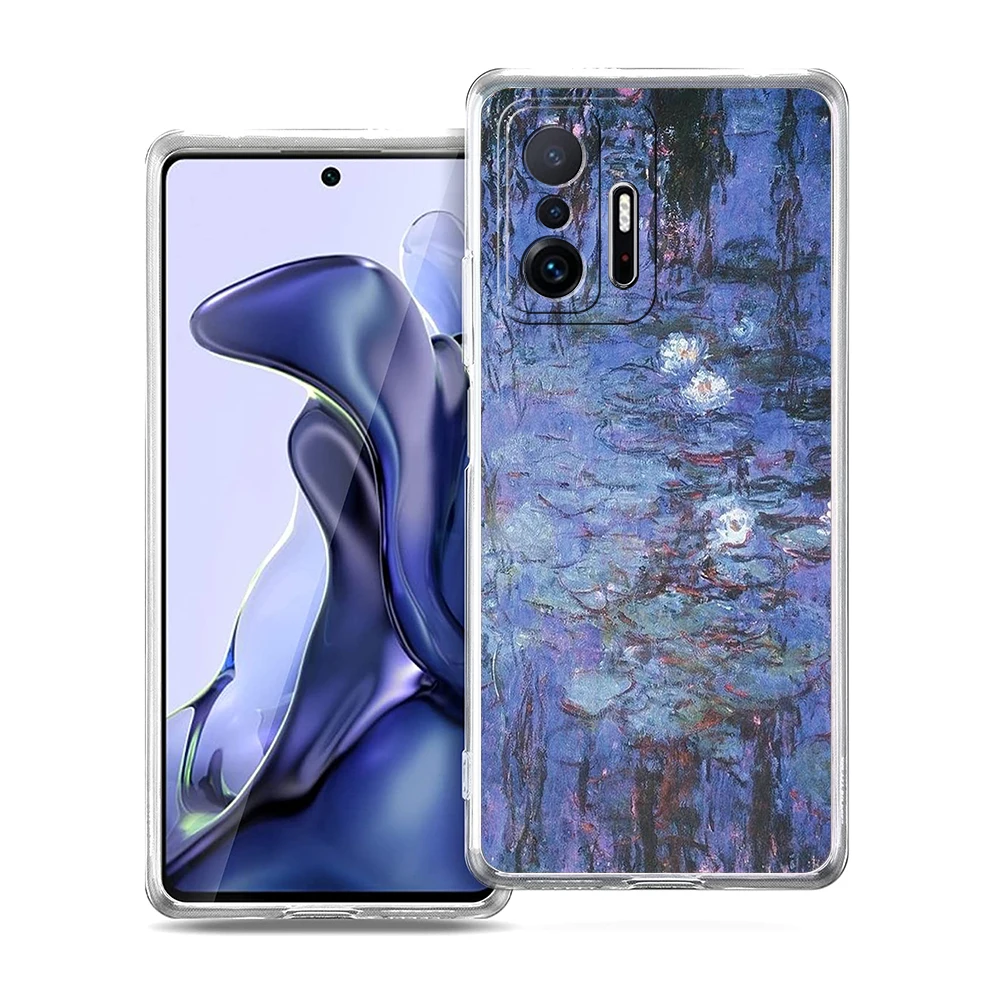 Claude Monet funda de artes impresistas para Xiaomi, 14, 13, 12 Lite, Mi 11, 11X, 13T, 12T, 11T, Poco X5, X4, X3, NFC, F5, F4, M4 Pro, 5G - imagen 2