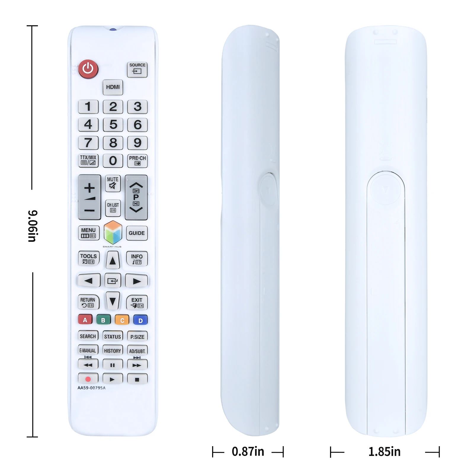Nuevo AA59-00795A Control remoto de TV AA 5900795 A para televisores de plasma LED SAMSUNG UE42F5300AK UE32F4500AKUE32F5300AK - imagen 5