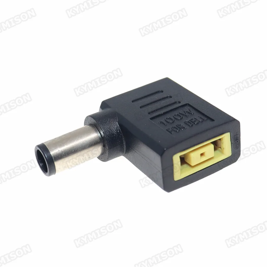 Adaptador de corriente para ordenador portátil, conector hembra cuadrado de CC a 7,4x5,0mm, 4,5mm x 3,0mm, convertidor Jack macho para HP, Dell, Lenovo, Notebook - imagen 2