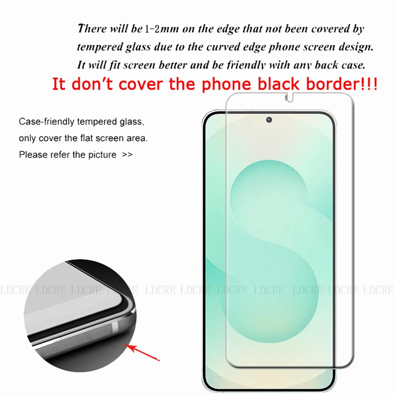 4 Uds para Samsung S25 vidrio para Samsung Galaxy S25 S24 Ultra Protector de pantalla 9H vidrio templado transparente protector Samsung S25 Plus - imagen 2