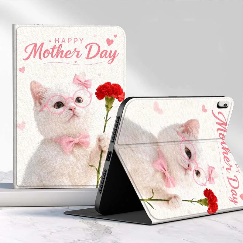 Gafas Cat Rose para Xiaomi Redmi Pad 2 4 5 6 6S 7 7S SE Pro Ultra Max 14 11 8,7 11,2 12,5 pulgadas funda para tableta - imagen 2