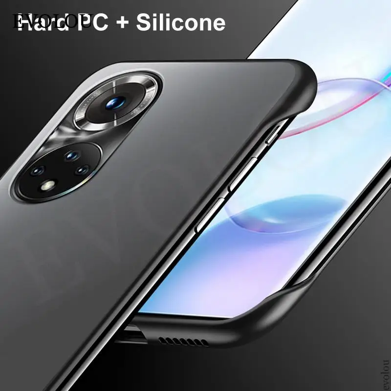 Funda de teléfono sin marco para Huawei Nove 9 Pro, carcasa trasera translúcida de PC dura mate para Honor 50 SE 60 Pro Magic 3 Pro P50 - imagen 4