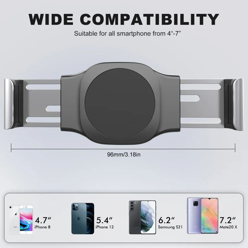 Soporte magnético para teléfono portátil, soporte lateral para teléfono, soporte de navegación GPS, soporte plegable para teléfono inteligente para IOS y Android - imagen 3