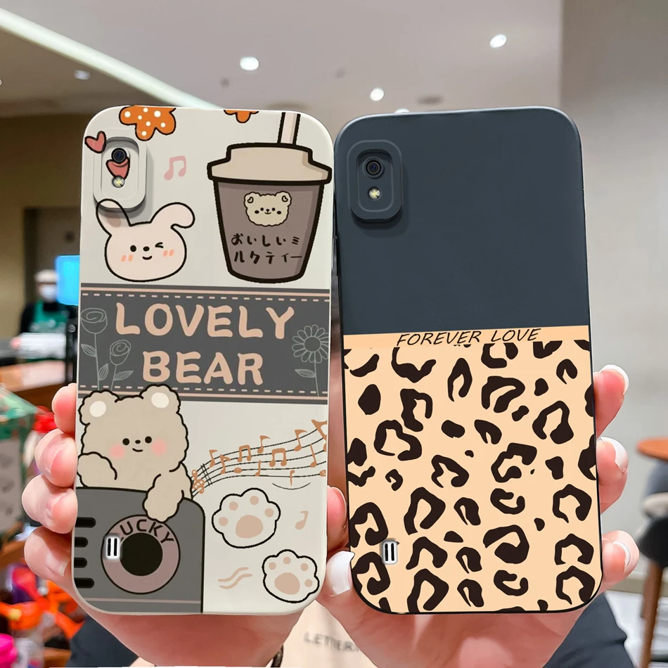 Funda creativa para Samsung A10, A10S, M01S, silicona líquida suave, cobertura completa, protectores antichoc para Samsung Galaxy A 10 - imagen 2