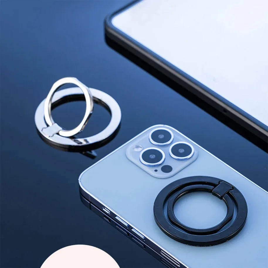 Soporte Universal para teléfono portátil, soporte magnético plegable con anillo para dedo para Magsafe iPhone 17-12 Pro Max, soporte para teléfono móvil - imagen 2