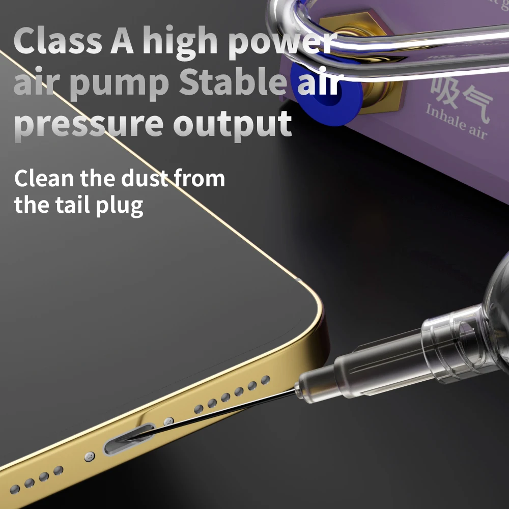 Lanrui Fengshen No.1 10/30ml máquina dispensadora Qigong para reparación de teléfonos móviles herramienta dispensadora de aceite de soldadura de pegamento de alta precisión - imagen 5