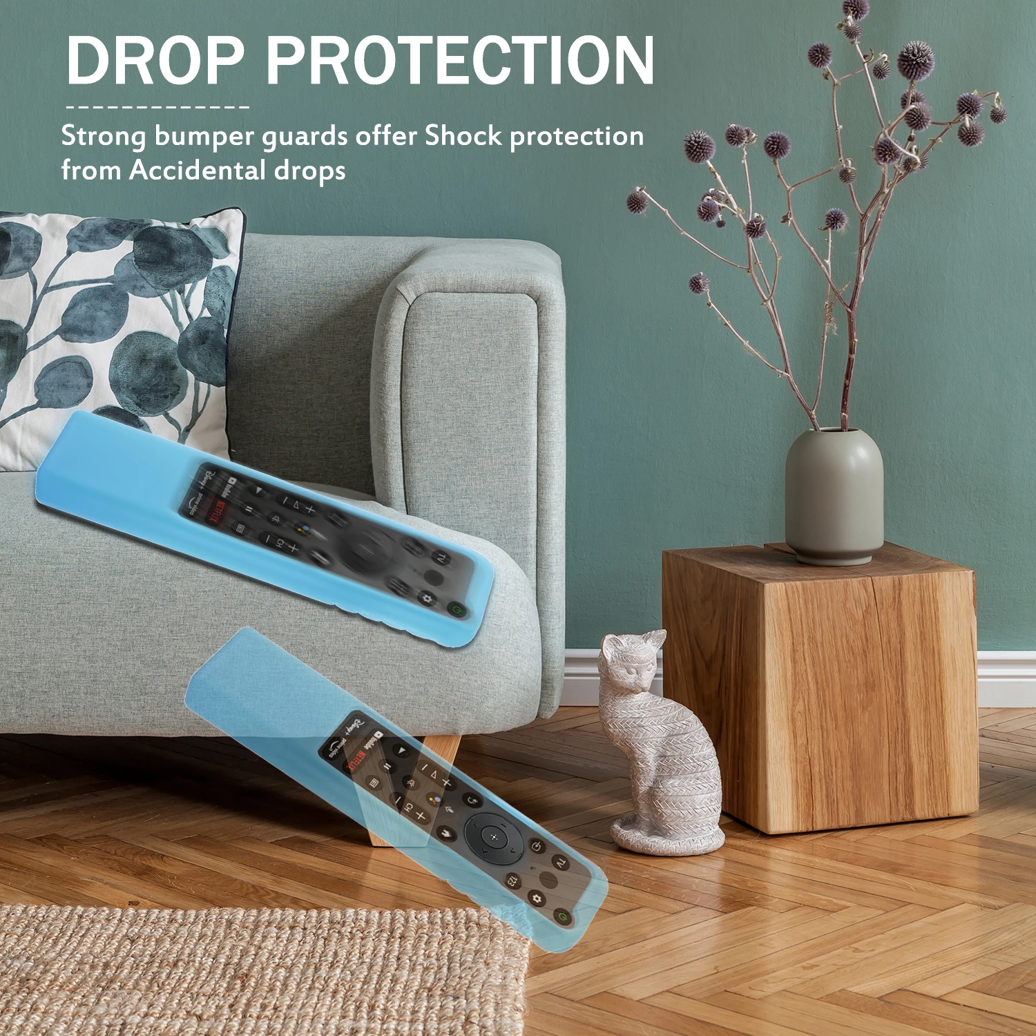 Funda protectora de Control remoto para Sony RMF-TX800P RMF-TX800U RMF-TX800C RMF-TX900U RMF-TX900C RMF-TX900P funda de silicona - imagen 5