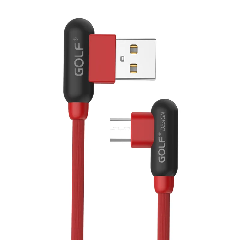 Cable de carga Micro USB con codo doble de 90 grados para Huawei Mate 7 8 Honor 8X 9i Redmi 9A 10A 12C OPPO R11 R15 Realme C30 C31 C33 - imagen 2