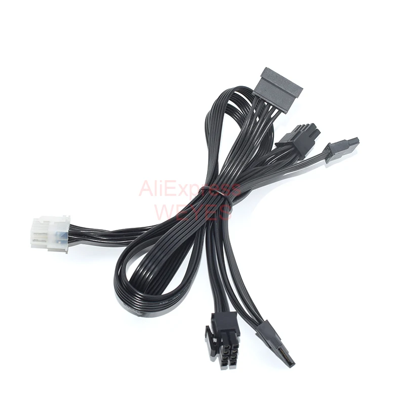 Cable de alimentación para servidor HP DL380G6 G7, adaptador de 10 pines a PCI-E de 8 pines (6 + 2 pines), SATA y 4 pines IDE Molex - imagen 4