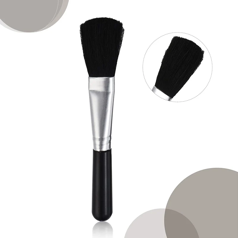 Pequeño mango redondo de plástico portátil, cepillos de limpieza antiestáticos, teclado de ordenador, portátil, electrónica, cámara, cepillo de limpieza, plumero - imagen 4