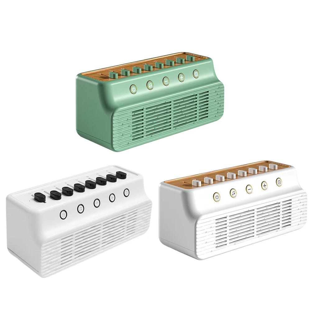 Máquina de sonido para dormir DIY, temporizador, altavoz BT portátil tipo C, máquinas para dormir con ruido blanco recargable para dormitorio, sala de estar y mesita de noche - imagen 4