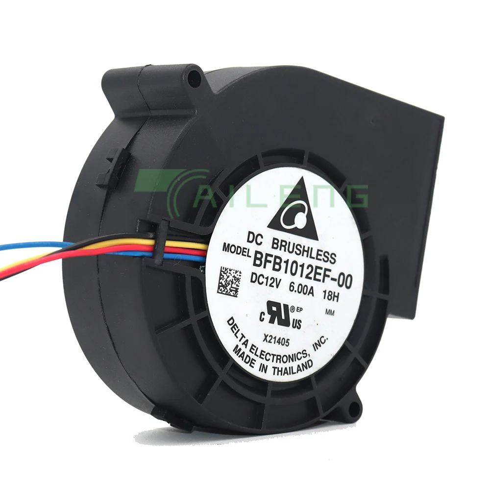 Nuevo para 9733 soplador turbo súper violento 9,7 cm DC12V 6A BFB1012EF-00 18H calentador parrilla ventilador de escape secador de aire ventilador de refrigeración - imagen 3