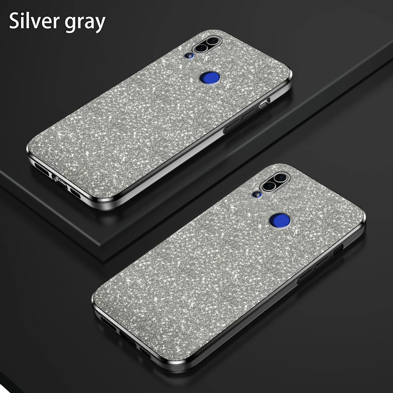 Funda de teléfono para Huawei nova 3, carcasa trasera de silicona con brillo degradado de lujo, INE-LX1, PAR-LX9 - imagen 2