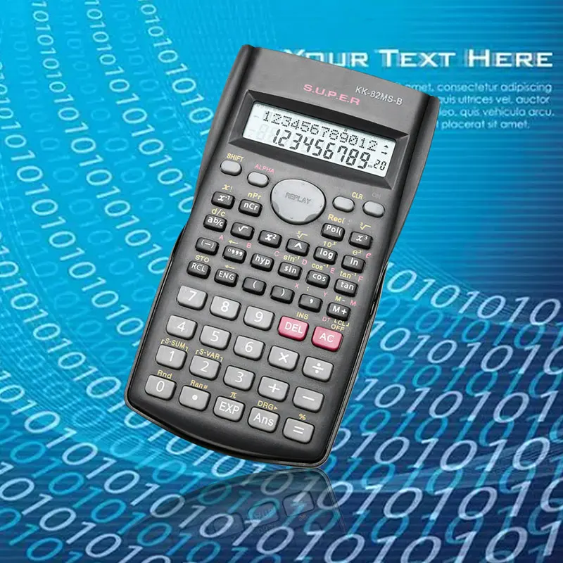 Calculadora Científica 240 Funciones – Pantalla 2 Líneas Universidad