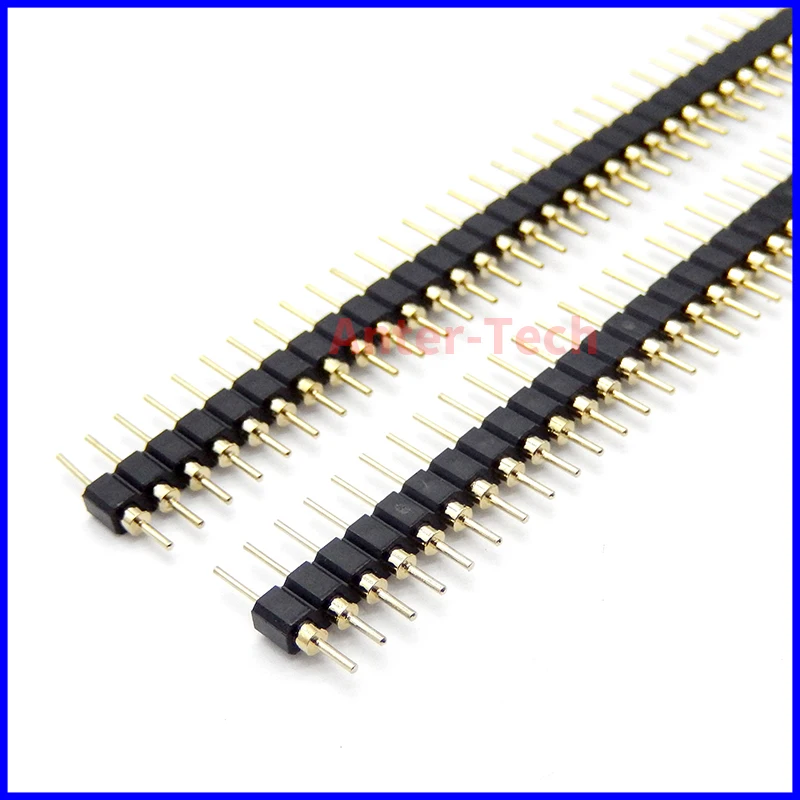 Conector Macho 40 Pines 2,54mm – PCB Oro Recto - imagen 2