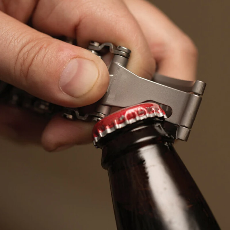 Pulsera de herramientas multifunción de acero inoxidable para Apple Watch Band Ultra 2 49mm 38 40 41mm 45mm 42mm 44mm pulsera Iwatch Correa - imagen 5