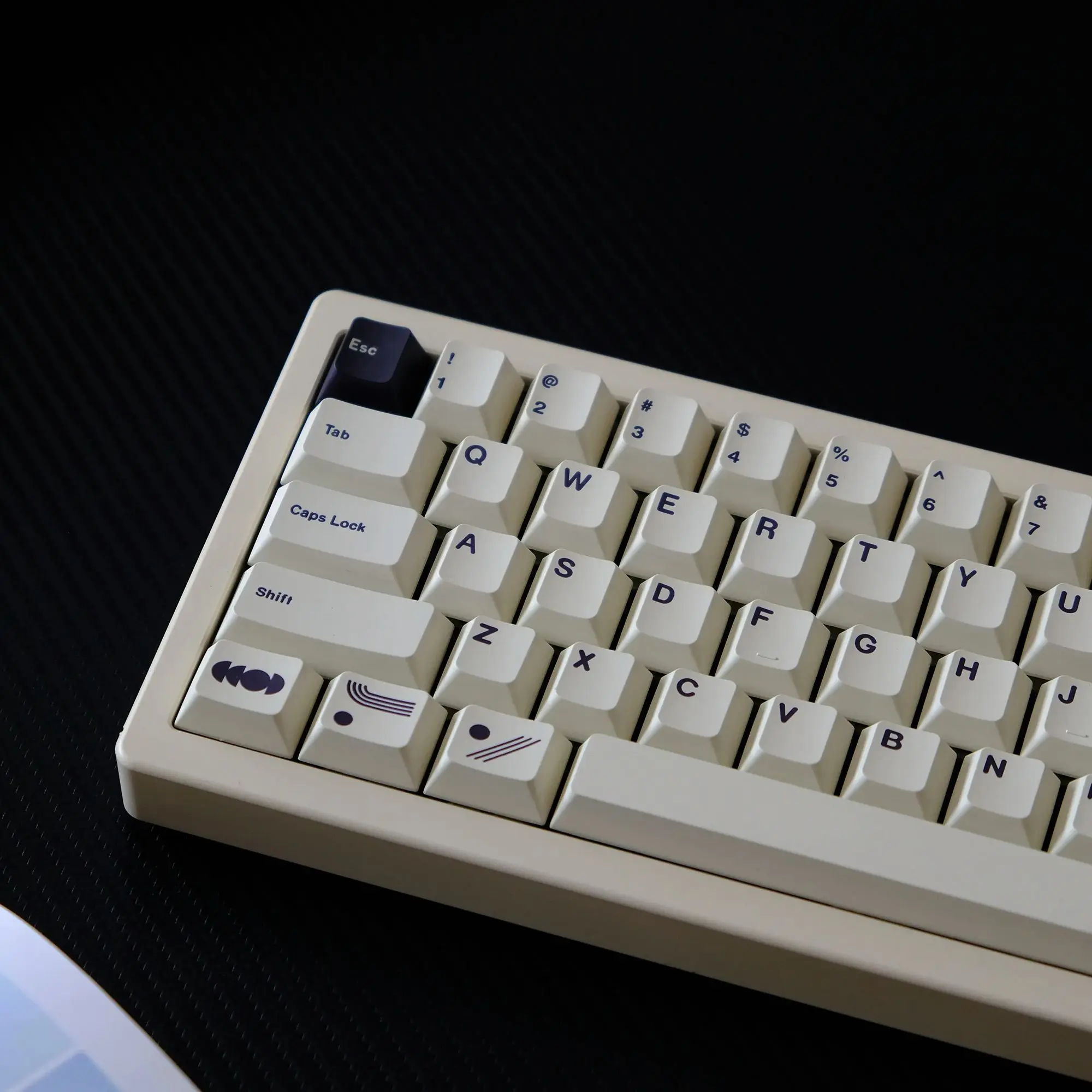 Teclas de gelatina en crema, accesorios para teclado mecánico, perfil de cereza en inglés, tinte PBT, sublimación, MX Switch - imagen 5