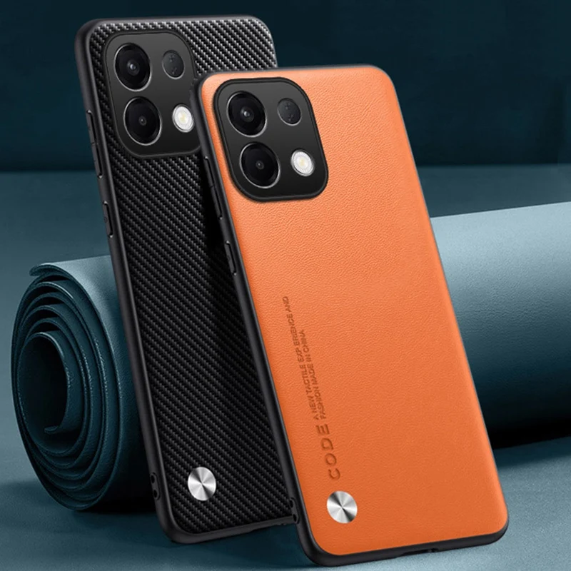Funda de cuero PU de lujo para OPPO K13 K13X 5G, funda trasera de silicona a prueba de golpes, funda de teléfono de protección completa para OPPO K12S K13 X Coque