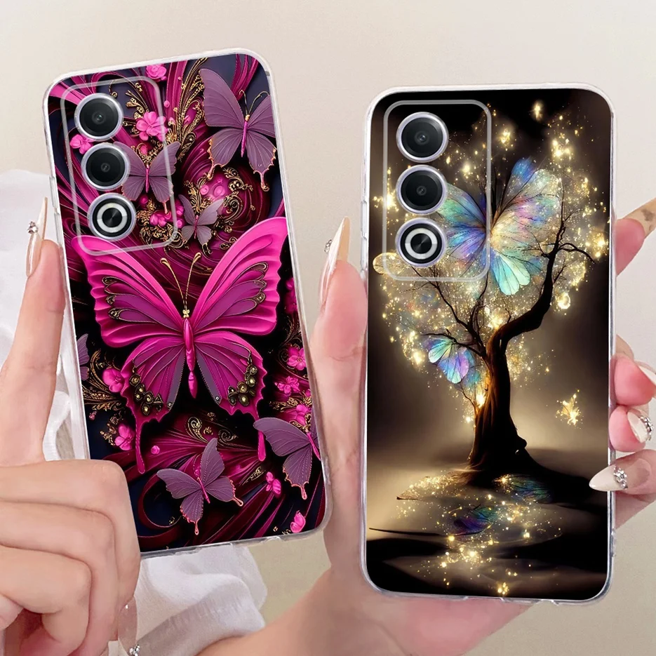 Para Oppo A3 Pro 5G funda OppoA80 CPH2639 lindo León moda cubierta pintada suave funda de teléfono delgada para Oppo A80 A 80 OppoA3Pro 5G bolsas - imagen 5