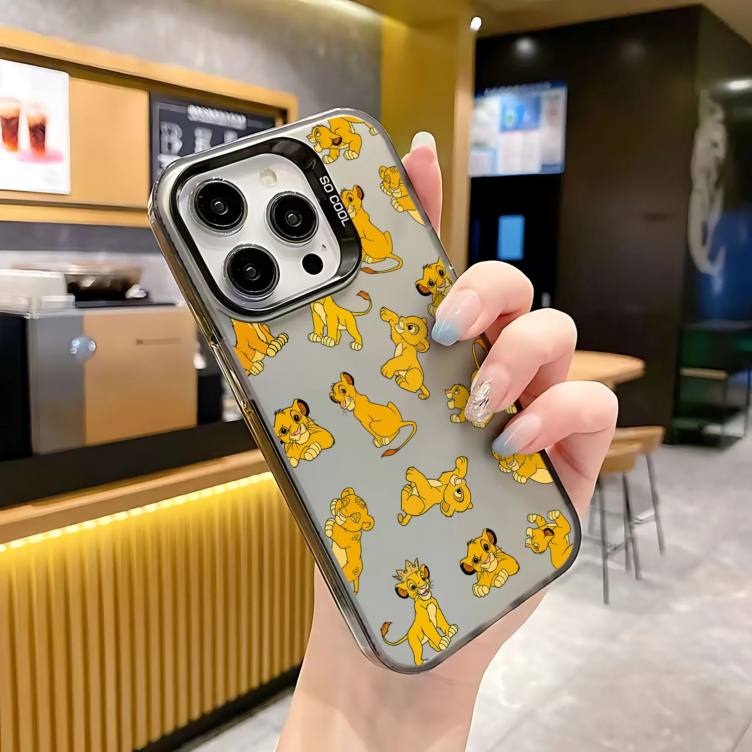 Funda de teléfono The Lion King Disneys Hot Simba para vivo Y03 Y78 Y36 Y100 Y27 Y17s Y16 Y02 Y22s V30e V40 V27e V29e S15 V25 V23 Pro 4G - imagen 5