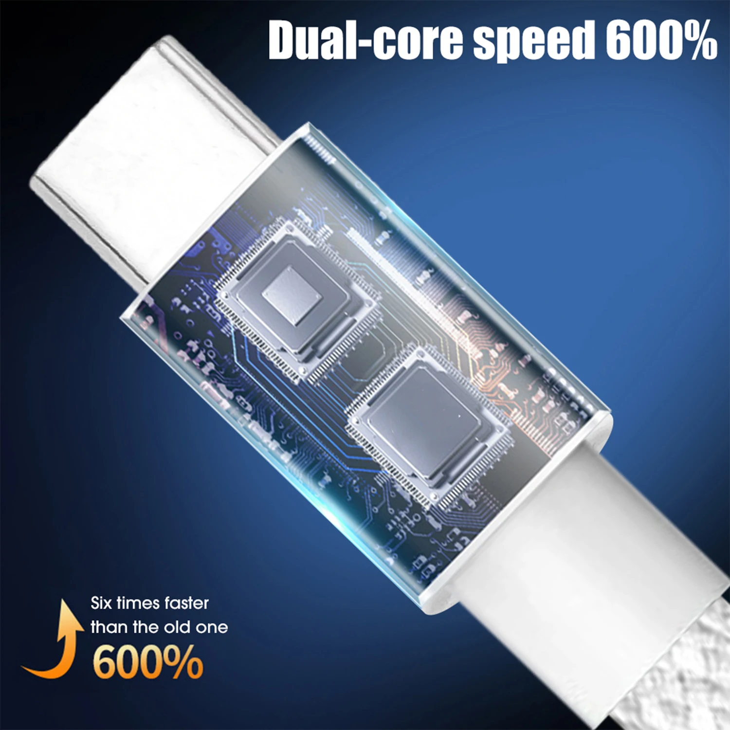 PD 27W carga súper rápida doble USB tipo C Cable cargador para iPhone 16 15 Pro Max USB-C Cable de transferencia de datos carga rápida - imagen 5