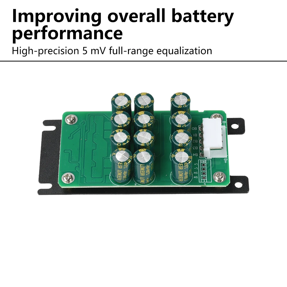 BMS 4S 5.5A ecualizador activo balanceador Lifepo4/Lipo/LTO placa de ecualización de energía de batería con Cable de conexión 5P - imagen 3