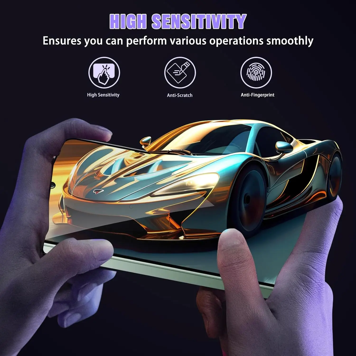 Protector de pantalla de privacidad para POCO X7 Pro, película de lente de cámara de vidrio templado antiespía para Xiaomi POCO X7Pro - imagen 2