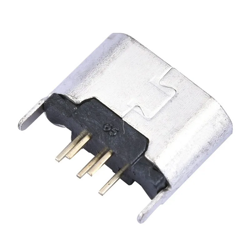 Jack 180° - Vista del ángulo del conector