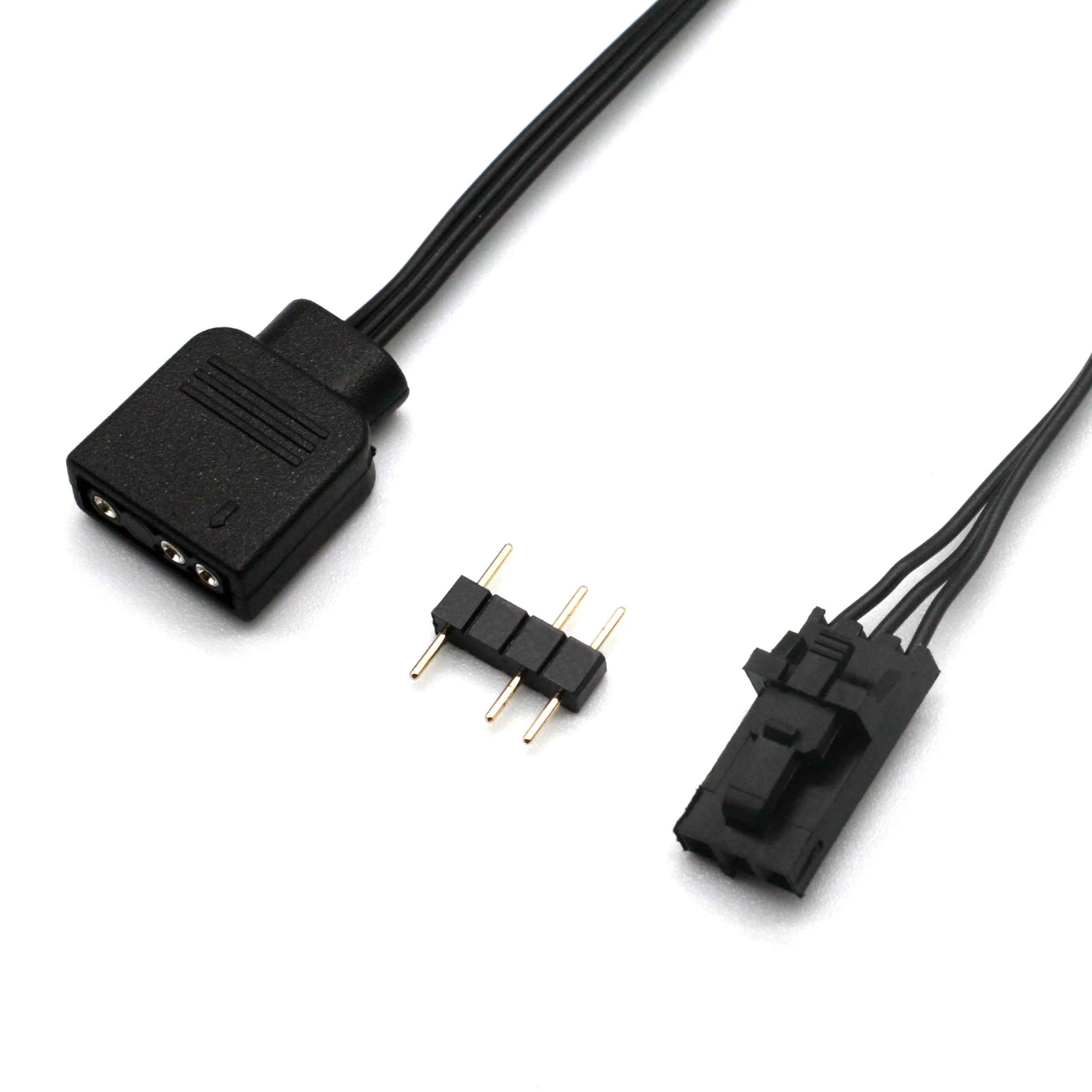 Cable adaptador de 25cm para Corsair RGB, Conector de 4 pines a ARGB estándar, 3 pines, 5V - imagen 4