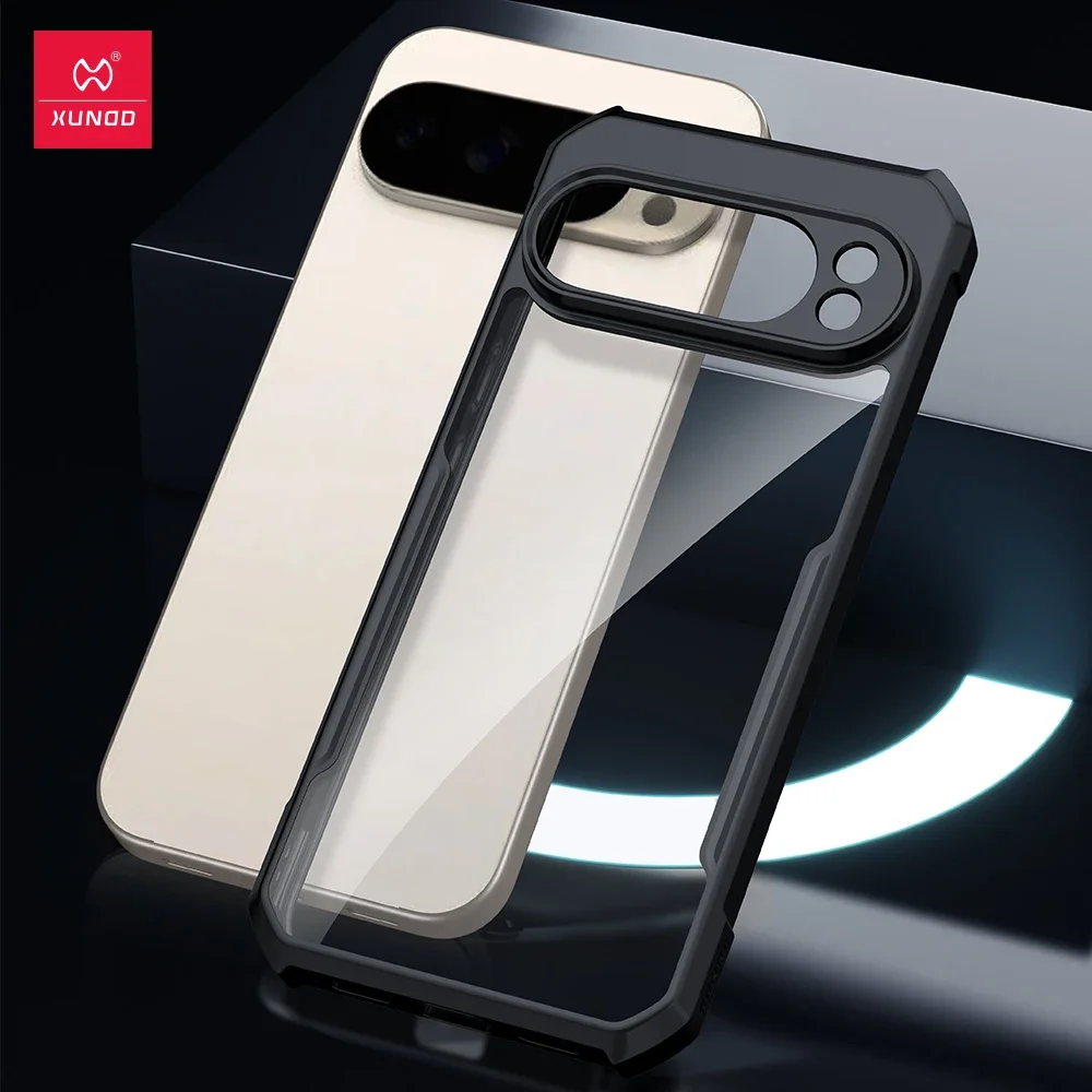 Para Google Pixel 10 Pro XL чехол Xundd Airbags a prueba de golpes PC + Funda trasera de TPU Funda antihuellas